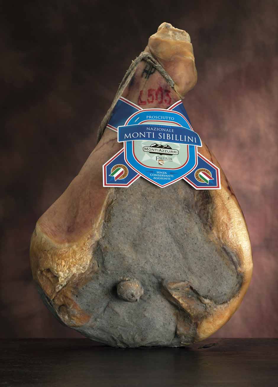 Prosciutto crudo nazionale MONTI SIBILLINI con osso