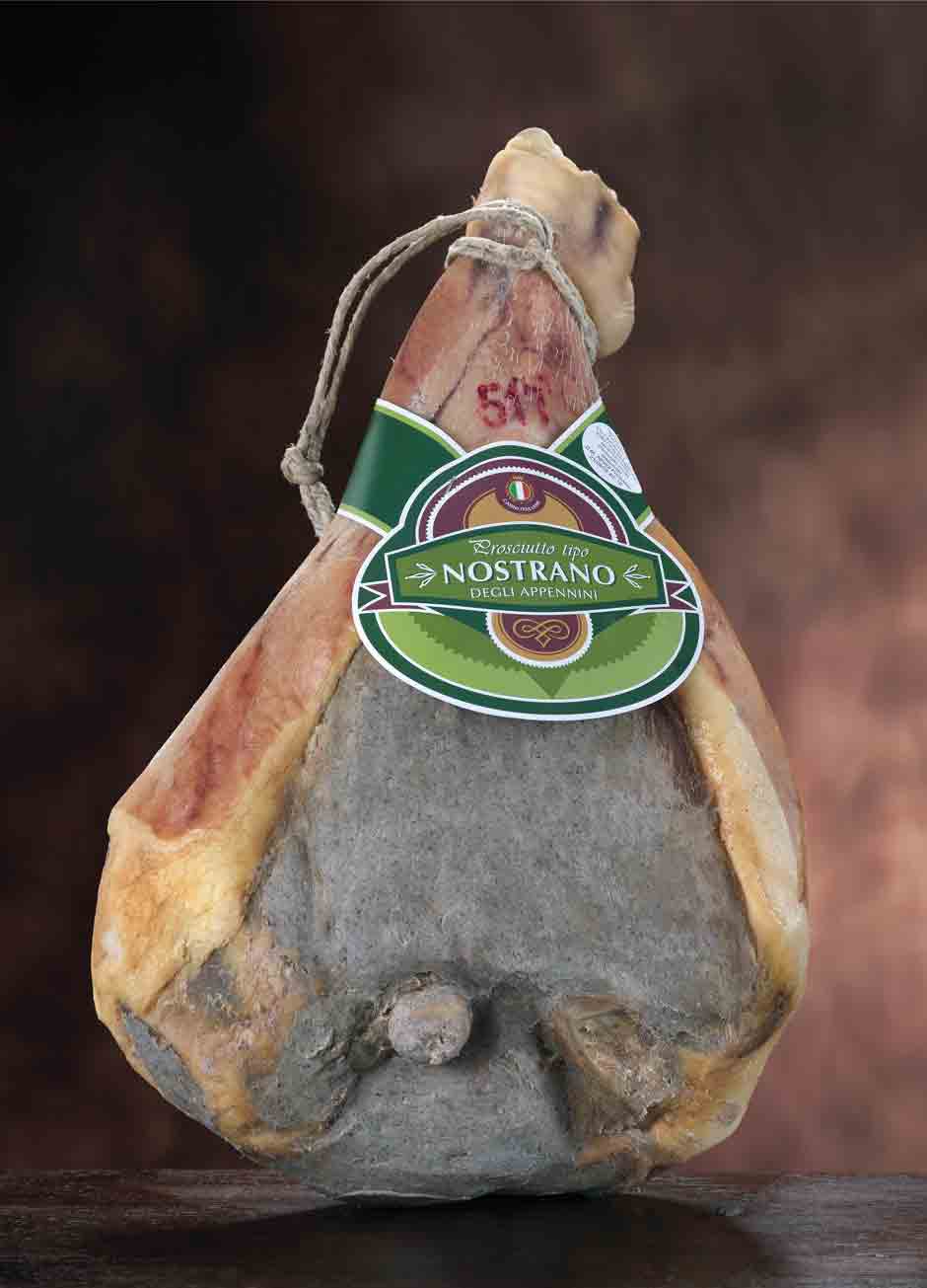 Prosciutto degli Appennini NOSTRANO con osso