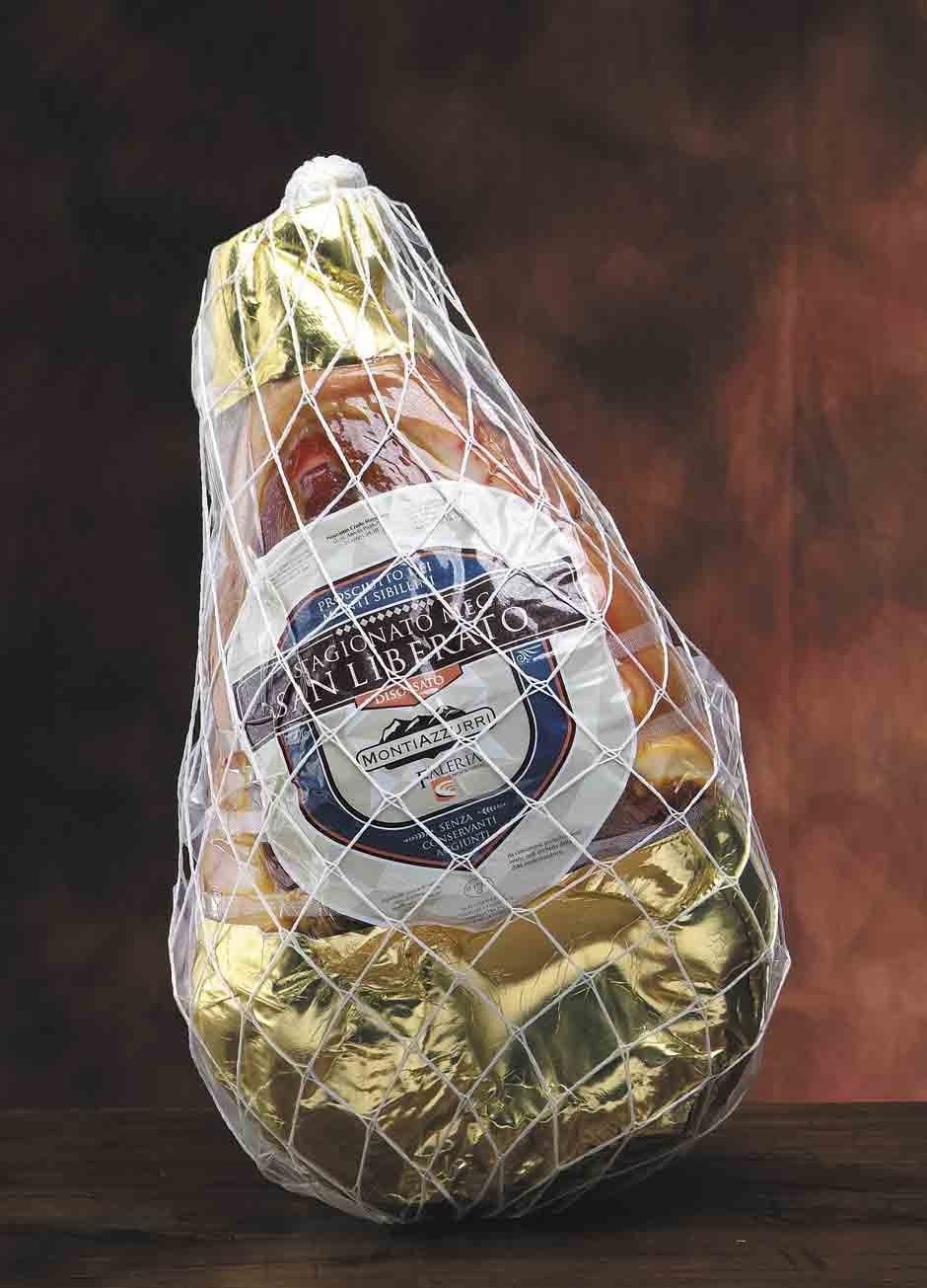 Stagionato Mec SAN LIBERATO lavato, disossato tipo addobbo, confezionato sottovuoto