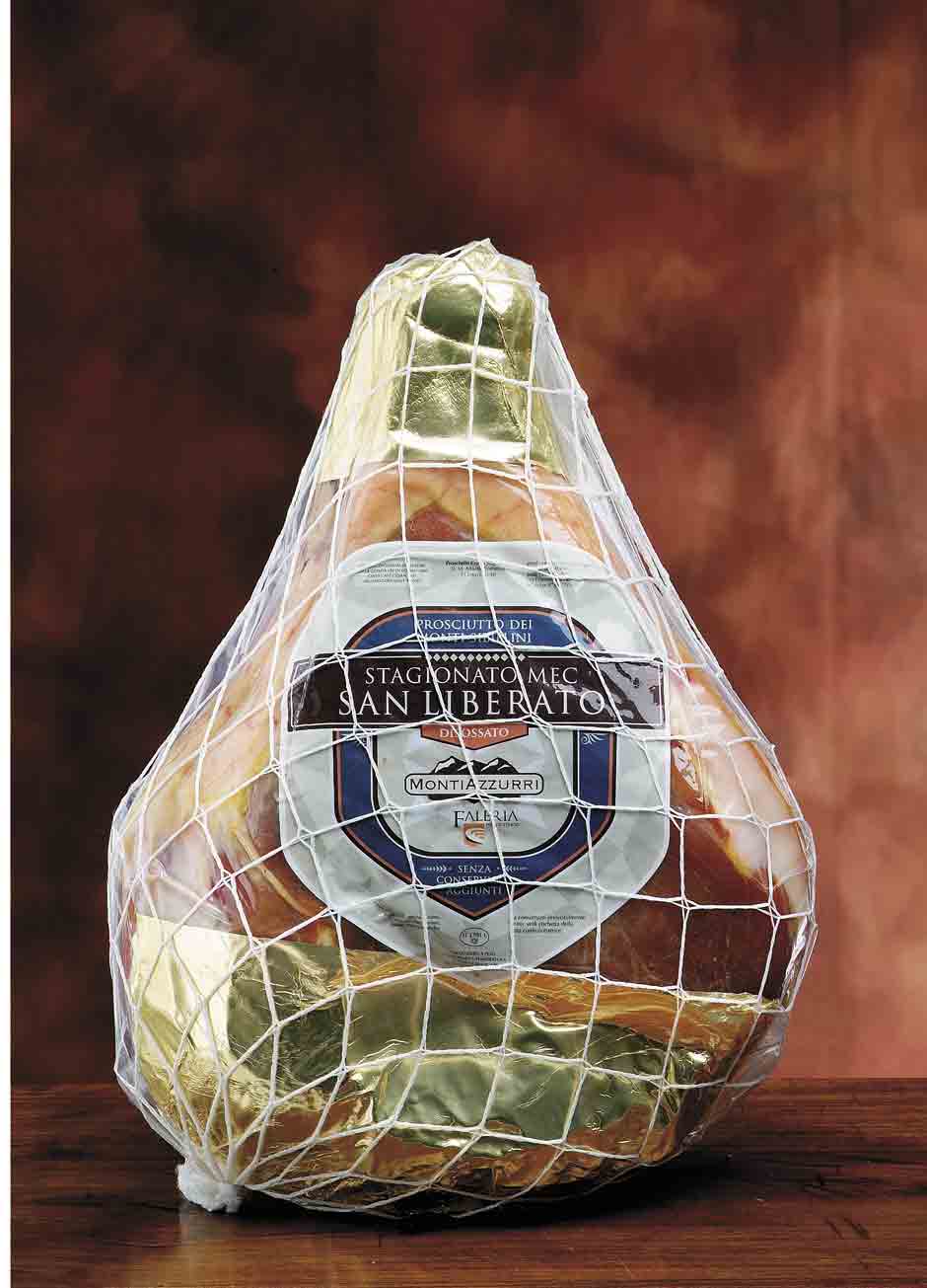 Stagionato Mec SAN LIBERATO lavato, disossato tipo piatto, confezionato sottovuoto