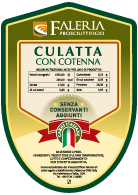 Etichetta Culatta con cotenna | Faleria