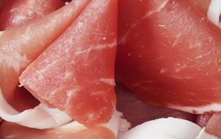 Aspetto visivo del prosciutto