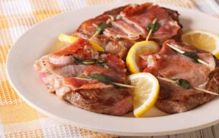 Saltimbocca prosciutto crudo e salvia